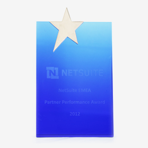 Netsuite EMEA Partner Performance Award