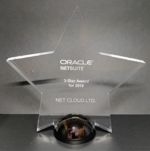 Netsuite 3 Star Award for 2018