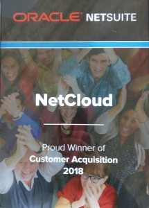 Netsuite Customer Acquisition Award 2018